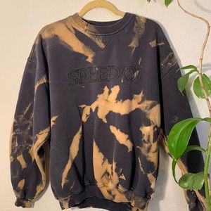 ❌SOLD❌Vintage Bleach Dyed Speedo Crew
